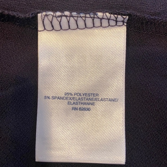 LAND’S END navy blue long sleeve women top/size XS - Picture 4 of 4